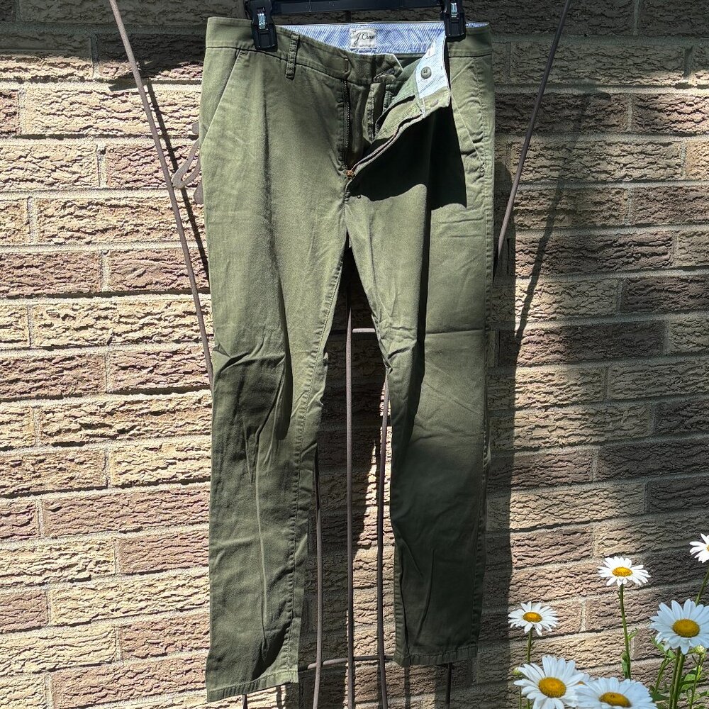 J.Crew Slim boyfriend chino pants, size 27